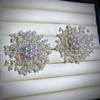 Natural Freshwater Pearl Brooch with Starry Sky 3-8 Pure Handmade Weaving, High-end Temperament, Fashionable Chest Flower Brooch