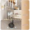 Mobile Storage Rack Trolley Organizer With Wheels Acrylic Narrow Slit Storage Cabinet Bathroom Home Multi-layer Organizer