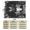 Venom cartoon Blanket  Travel Office Flannel Throw Blanket For Couch Chair Sofa Bed Soft Design Quality Bedspread Gift