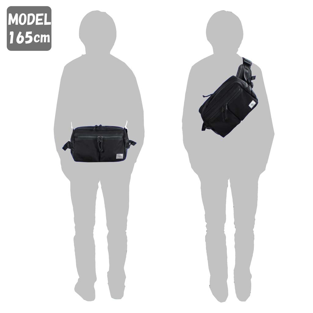 PORTER SWITCH Waist Bag WAIST BAG [Porter] 874-19676 Black/10