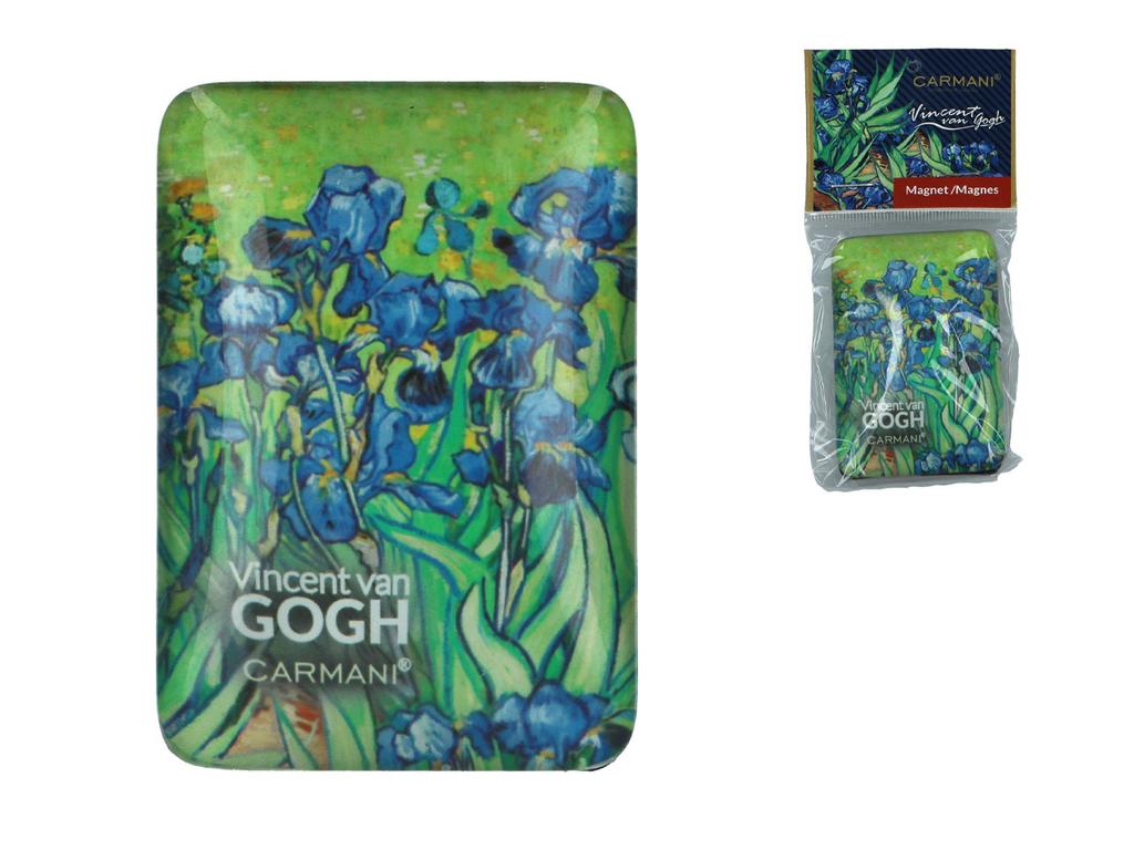 Magnes Na Lodówkę Van Gogh Irysy Malarstwo Pamiątka Na Prezent Sztuka