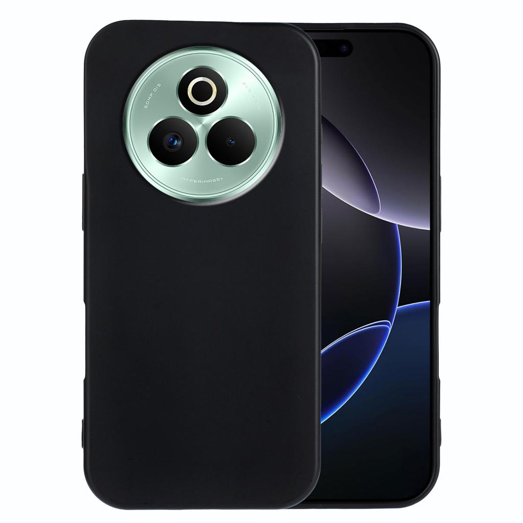 For Realme P3 Pro 5G TPU Case Soft Matte Anti-fingerprint Phone Back Cover