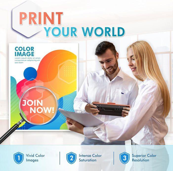 Toner Compatible - LAMPE DU PARFUMEUR - TN-243CMYK - Pack de 4 - Multi-couleurs - 3000 pages par noir