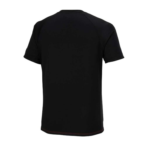 Одежда для настольного тенниса, Игровая рубашка, дизайн All Japan, Короткий рукав, Унисекс, Красный, Размер XL, 82JAB501