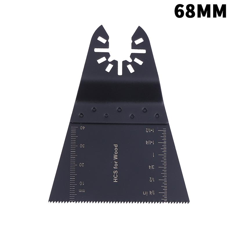 1pcs Black Multi-Function Renovator Saw Blade Oscillating Saw Blade Power Tools Accessories Cutter Blade For Wood Metal Cutting