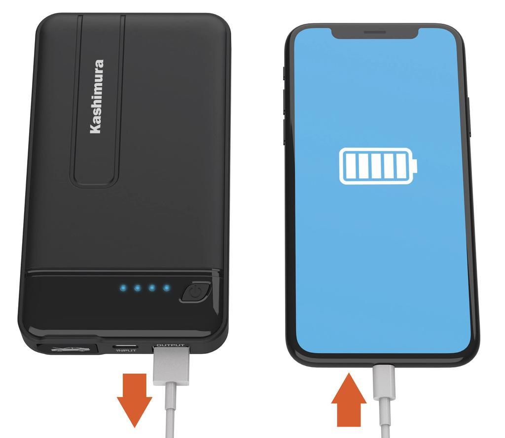 Kashimura NKD-237 Пусковое устройство, 4000 мАч, Предотвращает подъем автомобиля, Совместимо с бензином