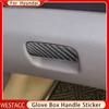 ABS Chrome автомобильный второй пилот перчаточный ящик ручка отделка наклейка декоративная крышка для Hyundai Verna Solaris 2012 2013 2014 2015