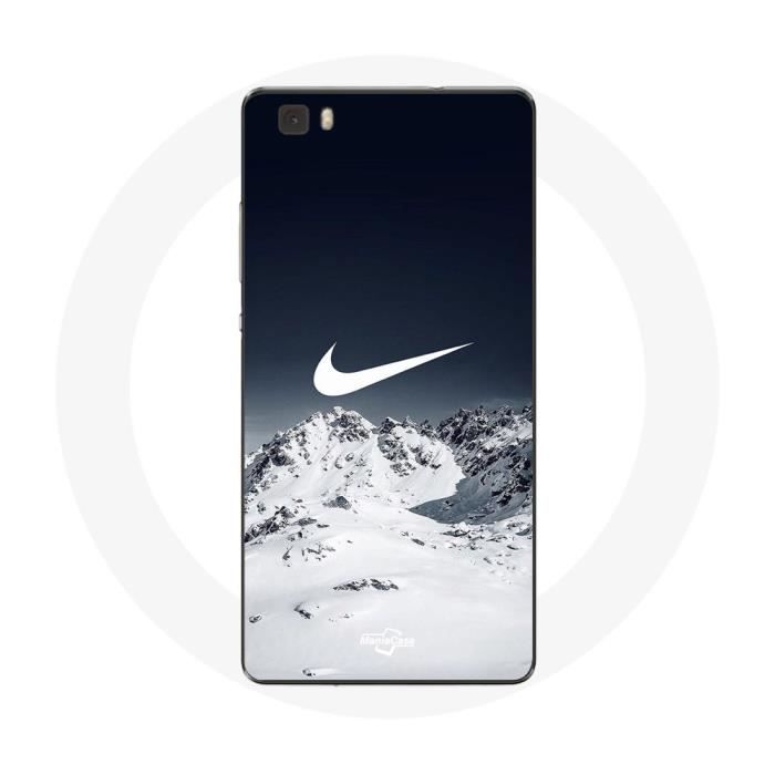 Coque pour Huawei P8 Lite Nike Logo Niege Hiver