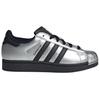 Adidas Женские кроссовки Superstar II Серебристый металлик Черный Core Черный Core-Black IH1599