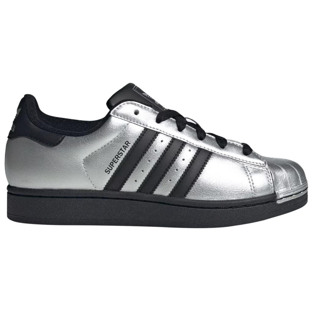 Adidas Женские кроссовки Superstar II Серебристый металлик Черный Core Черный Core-Black IH1599