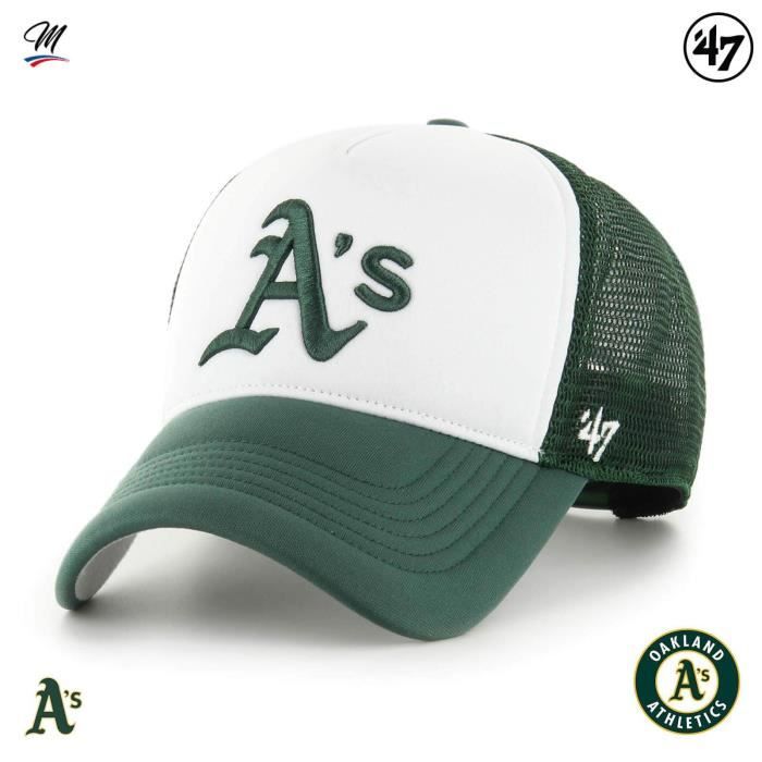 Кепка MLB Oakland Athletics 'Трехцветная пена '47 Offside DT' - B-TRTFM18KPP-NY