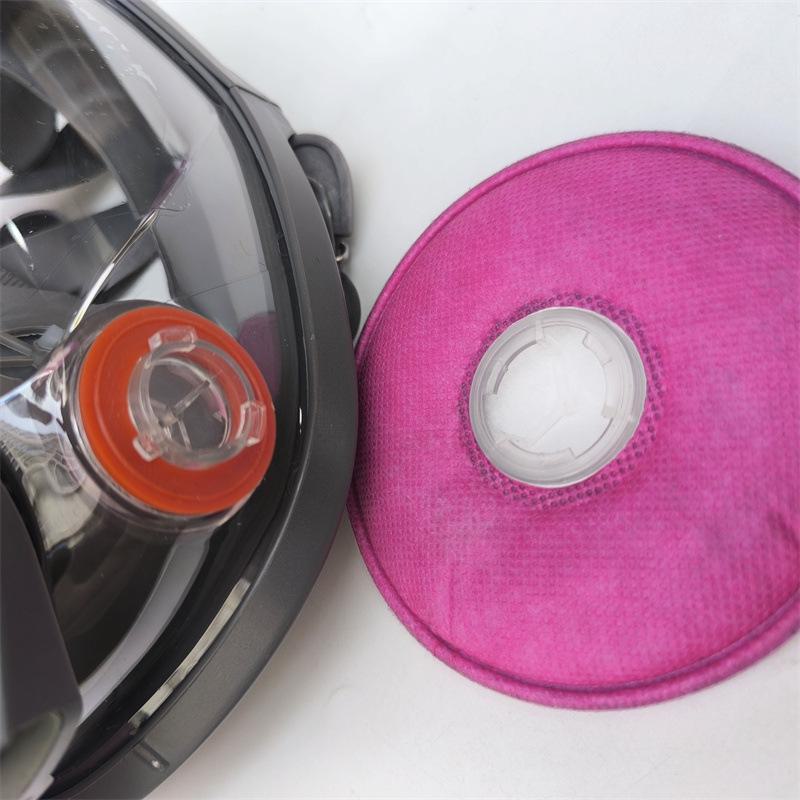 2097 Красный высокоэффективный круглый хлопковый пылевой фильтр P100 для горнодобывающей промышленности и промышленного использования