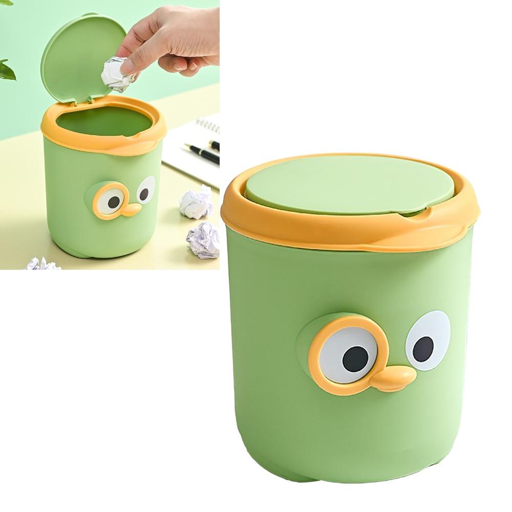 Storage Organizer Desktop Trash Can With Lid Desktop Waste Basket Mini Storage Organizer Desk