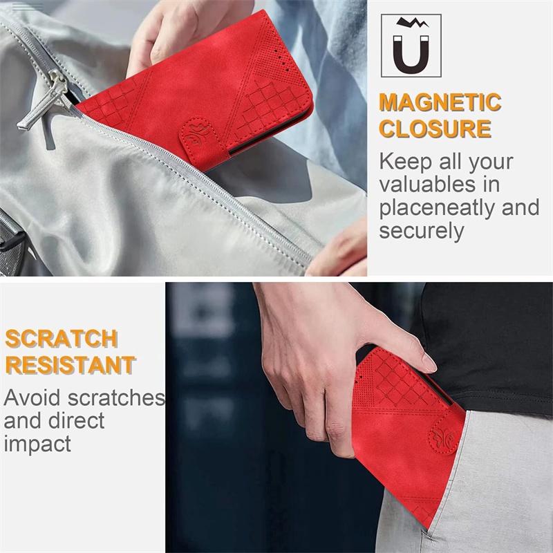 Кожаный чехол-кошелек для Redmi Note 12S 12R 12 Explorer 13 Pro Plus 4G 5G Flip Case Stand Protective Cover