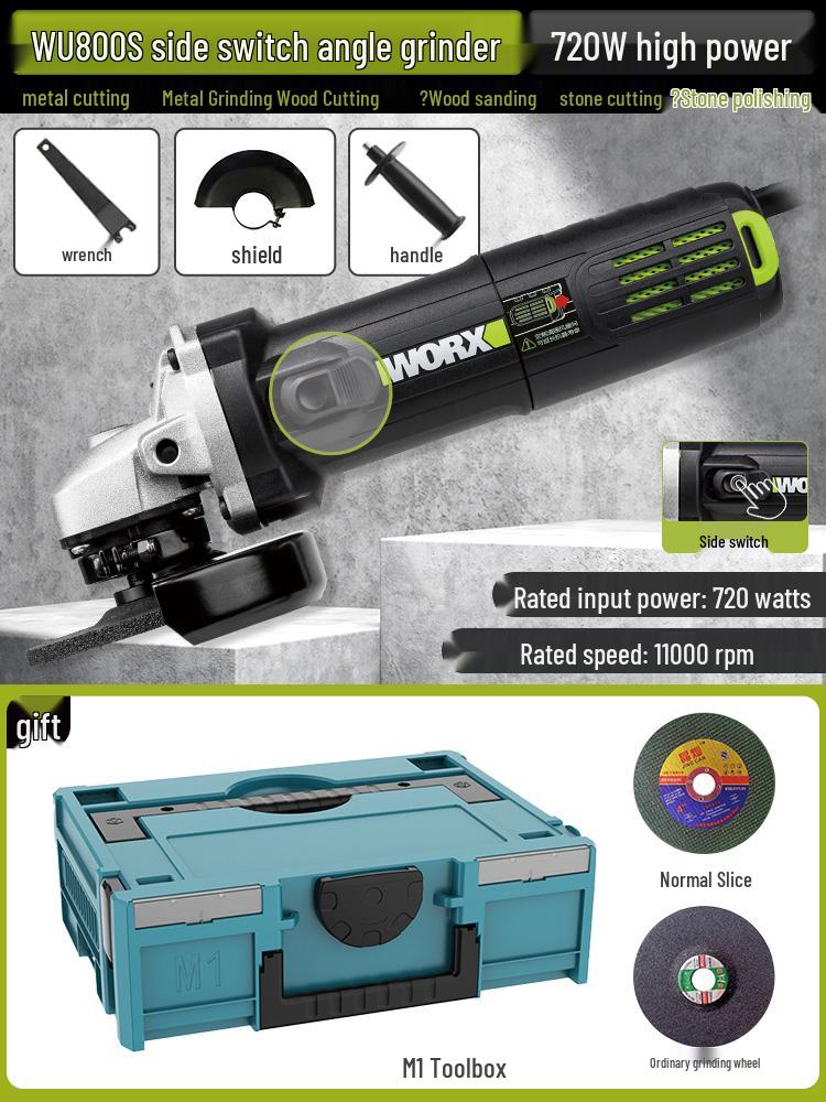 Угловая шлифмашина Wickes Мини-полировщик с регулировкой скорости