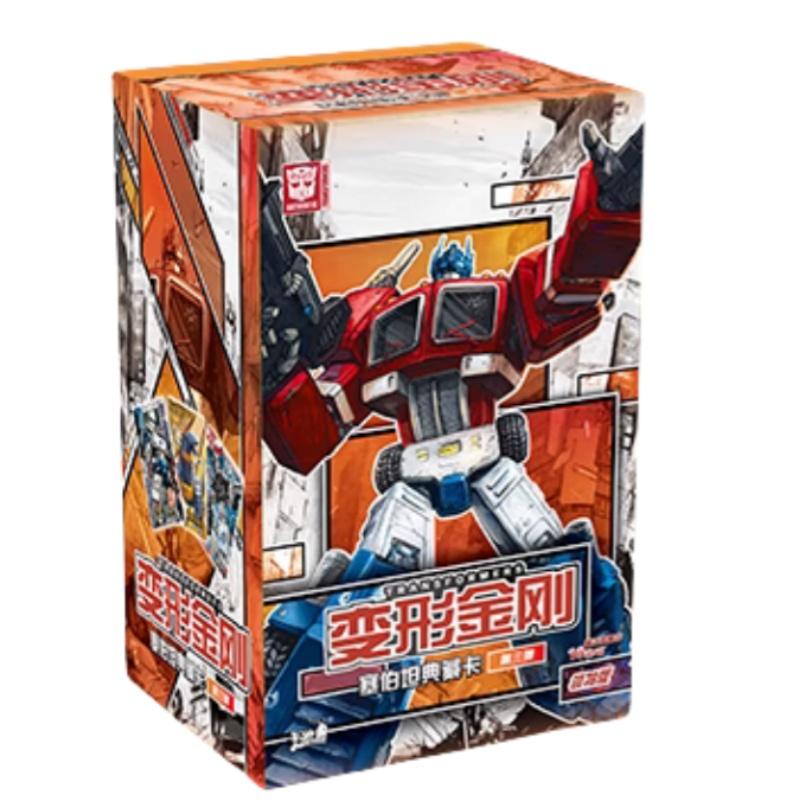 Card Leader Edition Cybertron Optimus Prime Genuine Animation Cartoon Collection Card Peripheral Toy Gifts