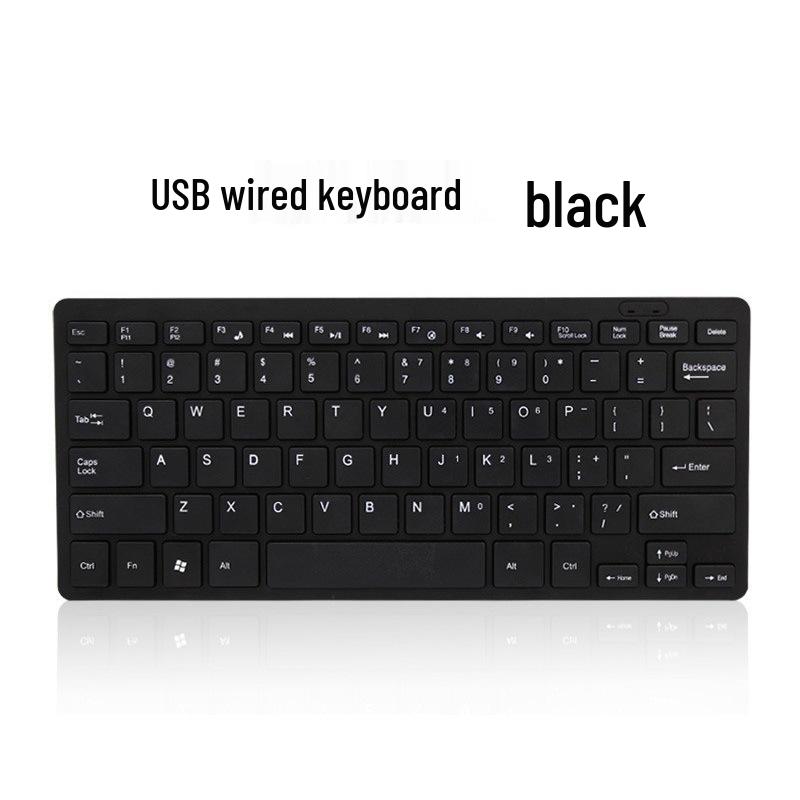 K1000 Проводная USB Портативная Мини-шоколадная клавиатура
