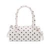 2025 new Korean handbag small bag bag women's high-value polka dot niche pillow bag single shoulder messenger bag