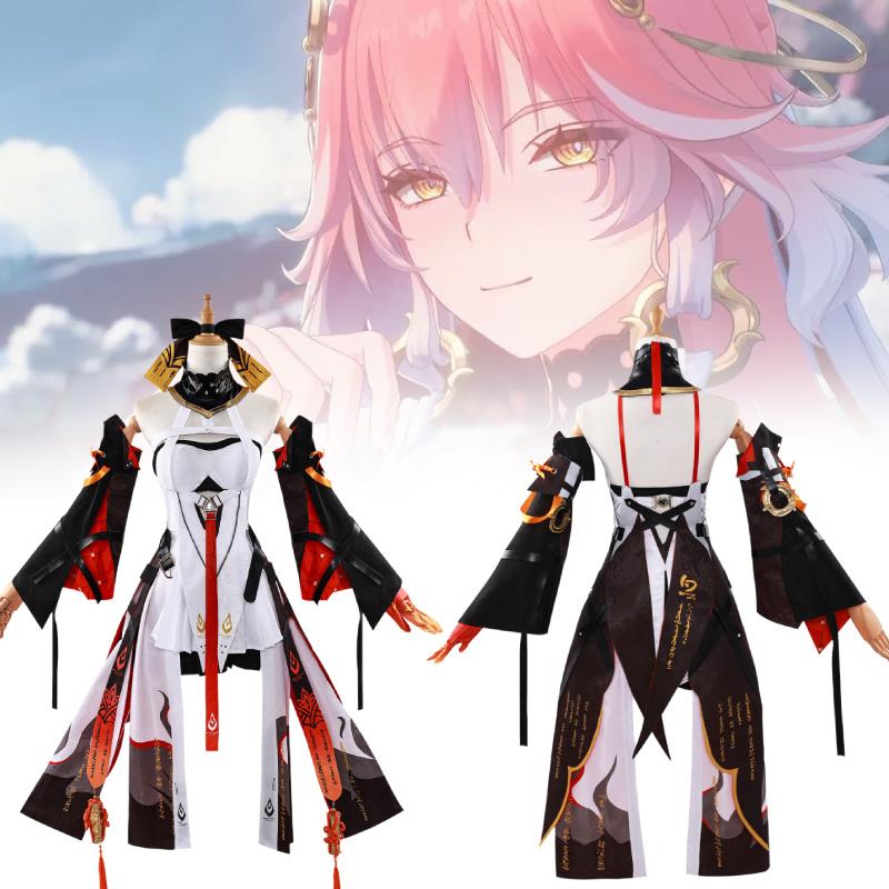 Милый и свежий костюм для косплея Лонг Ли, в комплекте с париком и обувью, для поклонников аниме