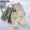 Летние шорты для мальчиков Тонкие и свободные Брюки длиной пять четвертей Детские летние шорты Детские корейские рабочие брюки