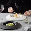 Главная Кухня Украшения Соломенная Шляпа Тарелка Керамическая Стейк Тарелка Ресторан Изысканные Блюда Основное Блюдо Блюдо Для Вечеринки Десерт