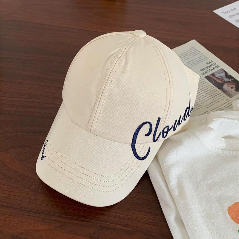 Можно завязать высокий хвост бейсболка женская летняя с большим козырьком для защиты от солнца черная для лица маленькая кепка с открытым верхом