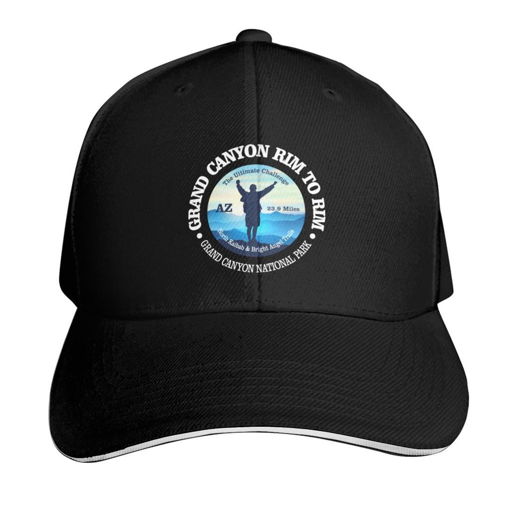 Grand Canyon Rim to Rim (v) Baseball Cap Rugby western Hat Anime luxury caps Unisexs Womens