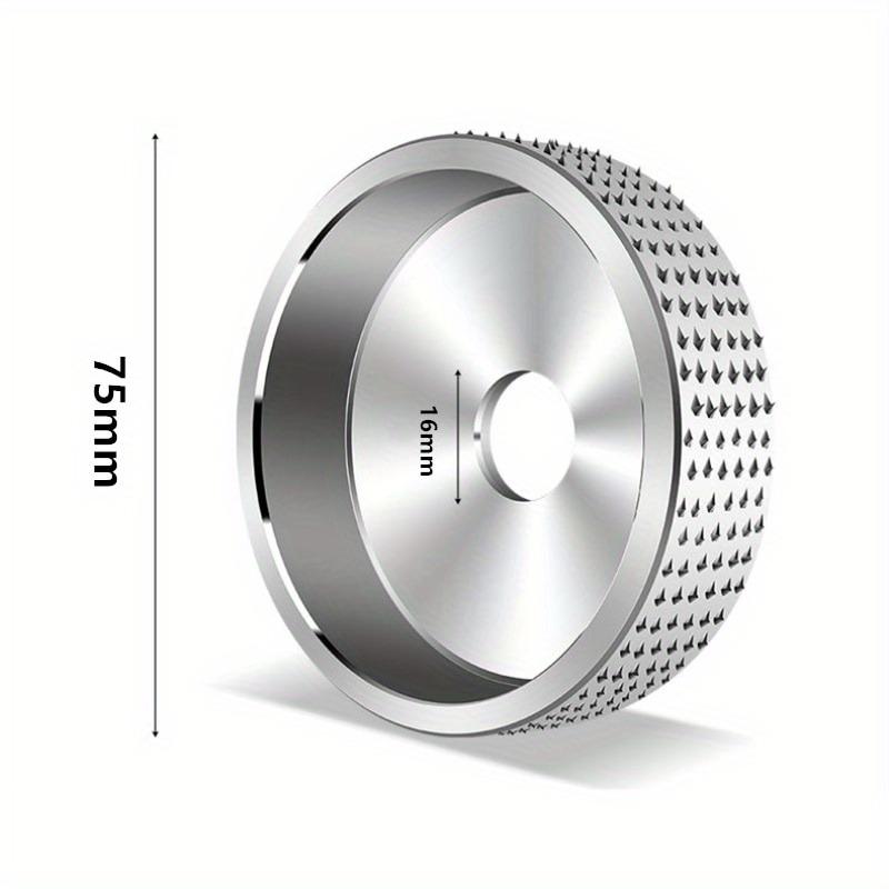 Круглый шлифовальный круг для дерева, шлифовальный резной вращающийся инструмент, абразивный диск для угловой шлифовальной машины, карбид вольфрама, 16 мм, формирование отверстий