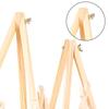 1Pc Natural Wood Mini Easel Frame Tripod Display Holder Meeting Wedding Table Name Card Stand Children Painting Display Craft