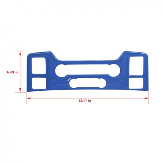 Central Control A/C Air Conditioner Panel Trim Cover For Ford F150 -22 Blue