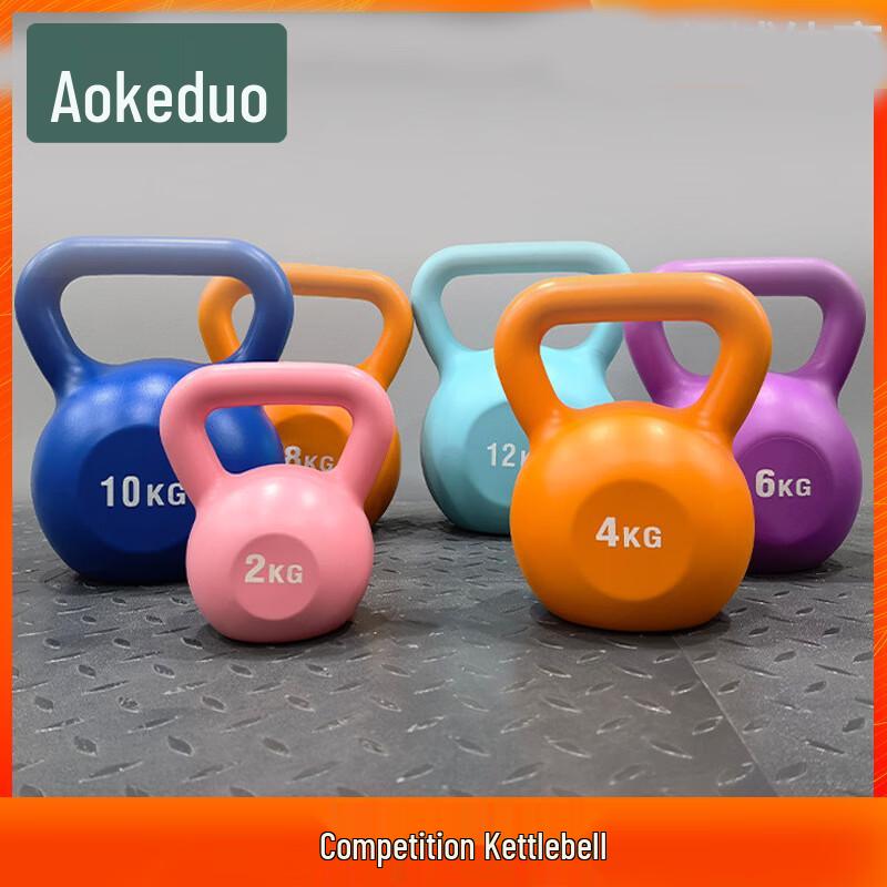 Цветная цементная гиря Aokedu