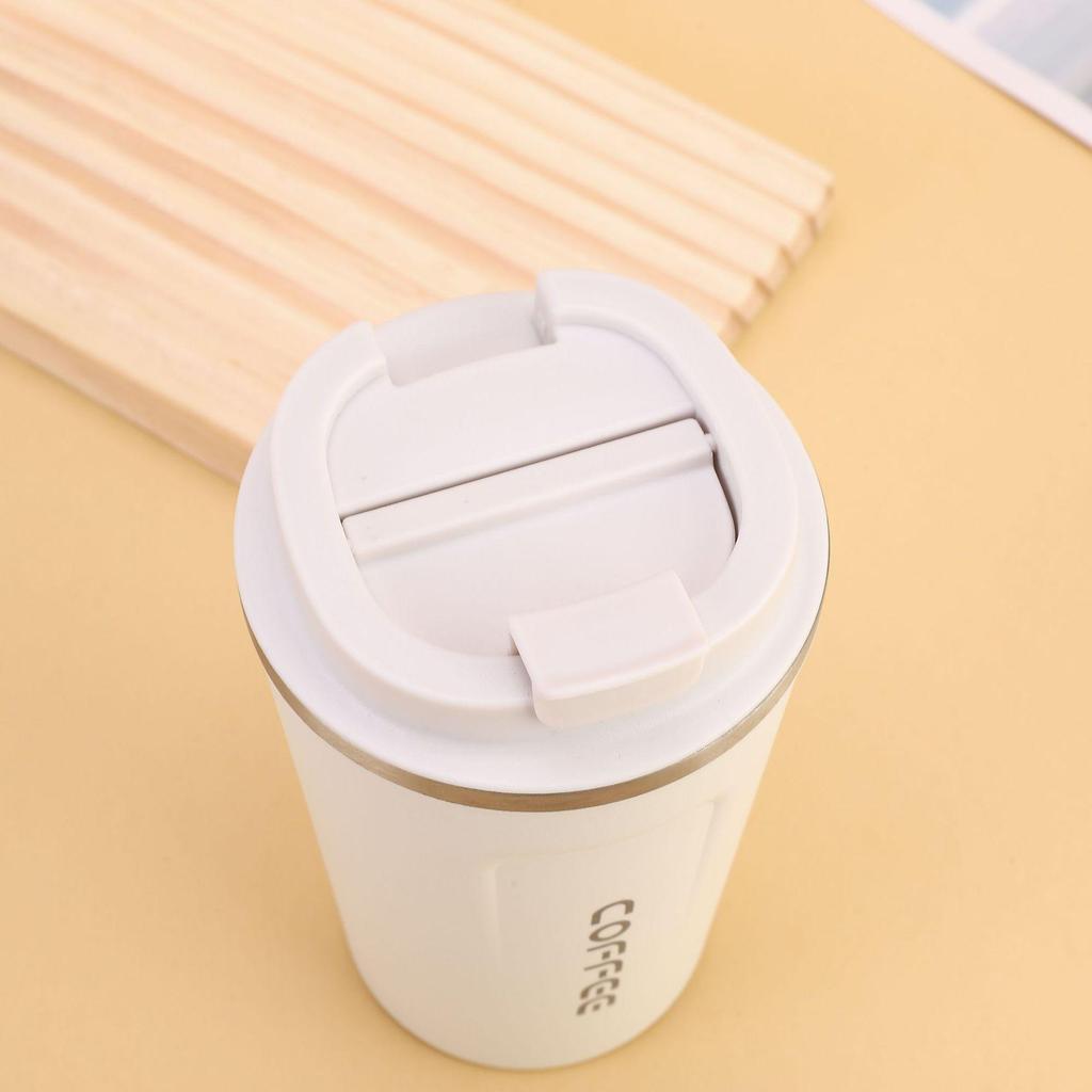 Портативная термокружка для кофе из нержавеющей стали 304 для использования на улице и в автомобиле