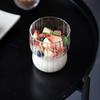 250 мл Ins Ice Milk Coffee Glass Cups Ribbed Drinking Glasses Glassware for Cocktail Beer Soda Juice Home Bar Party Gift