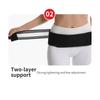 Sacroiliac Joint Hip Belt Lower Back Support Brace Sciatica Lumbar Pain Relief Lumbar Hip Belt for Hip Pain Support-Hip Braces