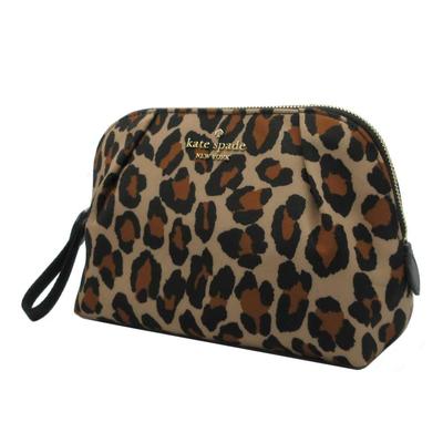 Косметичка Kate Spade Chelsea Nylon Коричневый Леопард, Мульти, Принт, KH755, Женская [Товар из аутлета] [Название бренда] [Б/у]