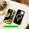 Linear form Phone Case For iPhone17,16,15,14,13,12,11 Plus,Pro Magnetic For Magsafe Wireless Charging