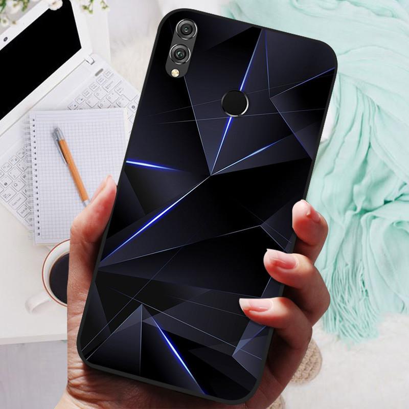 Для Huawei honor 8x Чехол Силиконовый Роскошный Кот Мраморный Мягкий Бампер Чехол для Huawei honor 8x Max Защитный Capas honor8x Max Funda