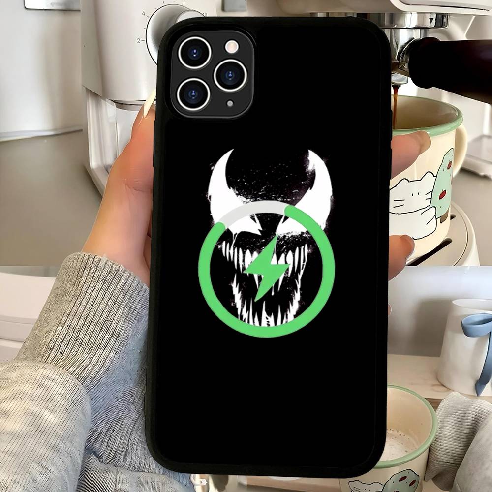 Superhero V-Venom For Magsafe Case for iPhone 17 16 Pro Max 15 14 Plus 13 12 11 Wireless Charging Phone Cover