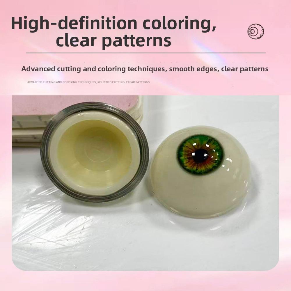 1pair 20mm Acrylic Fake Eyes Eyeballs 10 Styles DIY Doll Making Crafts For BJD Doll