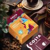 COSTA Coffee Подарочная коробка в британском ретро-стиле с автобусом: Кофе, Печенье, Новогодний групповой подарок