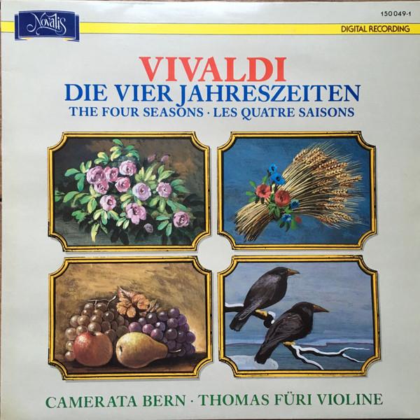 LP Record ANTONIO VIVALDI Die Vier Jahreszeiten 1500491 Novalis 1989 Switzerlan Classical Used