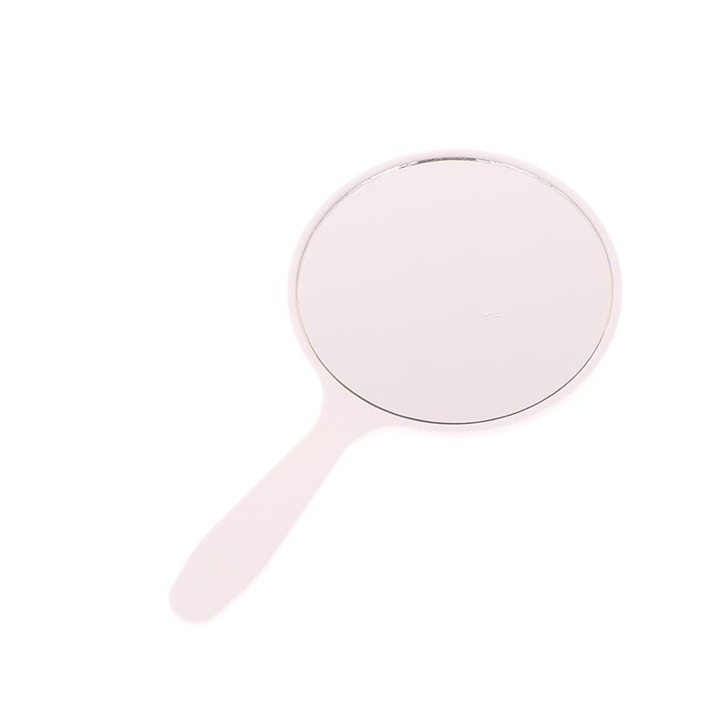 Круглое ручное зеркало для макияжа с ручкой – Компактное зеркало для туалетного столика для наращивания ресниц, СПА и салонного использования