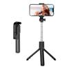 Live Video Tripod Selfie Stick Stainless Steel Telescopic Folding Portable Selfie Rod with Remote Control