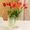 5 Heads Fake Flower Real Touch Home Decor Realistic Tulips Bouquet