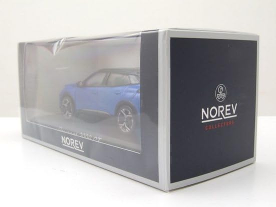NOREV Peugeot 2008 GT 2024 1/43 Scale Diecast Model Car (Blue) [Parallel Import]