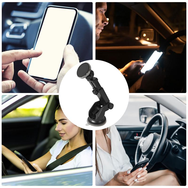 Держатель для мобильного телефона на приборную панель, магнитное противоскользящее крепление для телефона, противоударный держатель для мобильного телефона, многоцелевая поддержка телефона для приборной панели