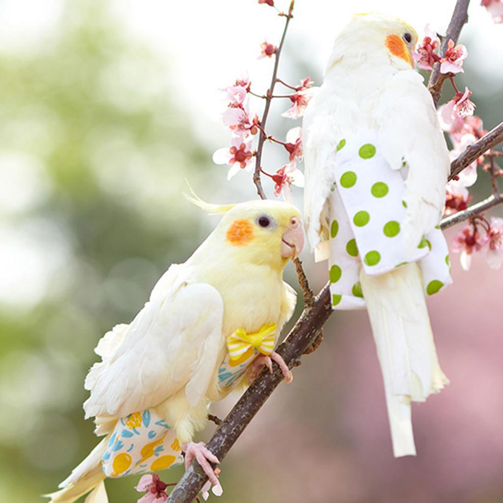 Подгузник для птиц, моющийся подгузник для попугаев, модный летный костюм для попугаев, костюм для попугаев, подгузники для неразлучников, волнистый попугайчик