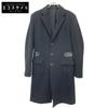 5351POUR LES HOMMES [DIRECTOR'S] Black Super 120 Beaver Chesterfield Coat Coat 48 blackUsed