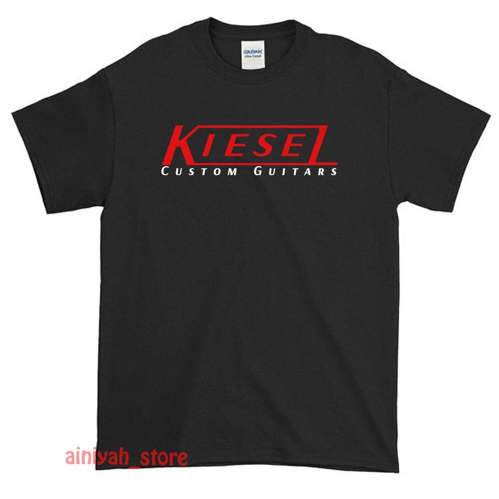 New Kiesel Custom Guitars Logo Men's T shirt American USA Size S -XXL