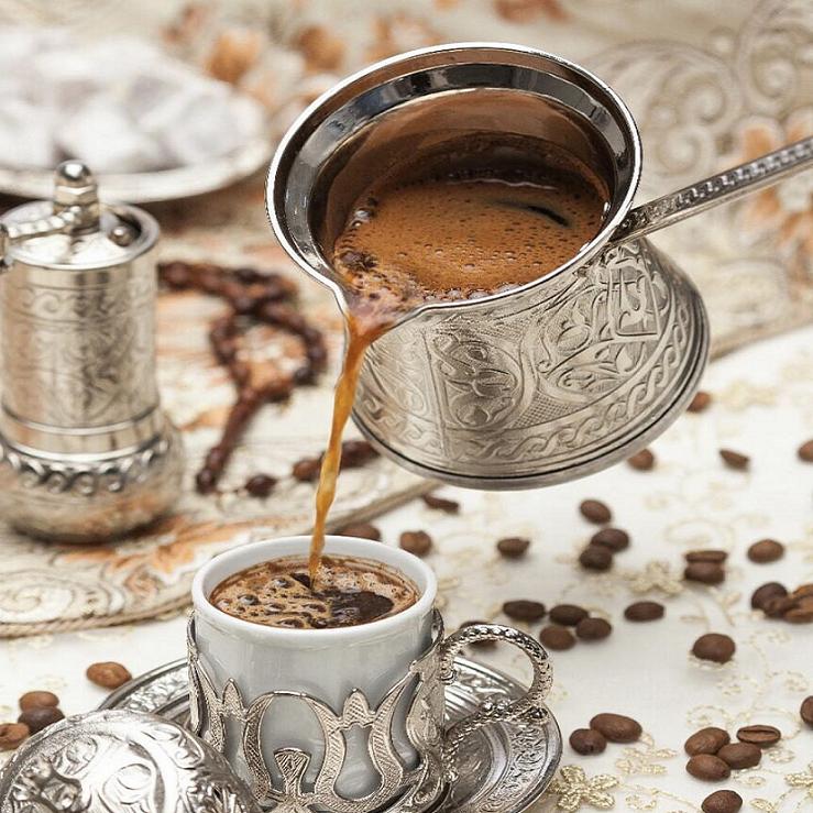 Турецкий медный кофейник, Кофейник традиционного дизайна, Кофейник, Кухонные принадлежности кофейника,
